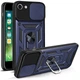 Чехол Fiji Camera Defence для Apple iPhone SE (2020) бампер с защитой камеры и подставкой Dark Blue - изображение 2