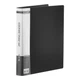 Папка пластиковая черная BM.3168-01 BUROMAX, 2 R-образных кольца, А5, ширина торца 25 мм (4823078959096) - изображение 1