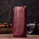 Містка ключниця жіноча з натуральної шкіри бордового кольору ST Leather (bg225fash08) - зображення 9