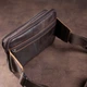 Сумка на пояс Vintage із натуральної шкіри коричневого кольору для поїздок маленького розміру (bg147fash27) - зображення 4