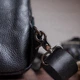 Чоловіча вертикальна сумка через плече з натуральної шкіри Vintage Чорна маленька (bg147fash84) - зображення 14