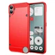 Чохол - накладка Polished Carbon для Nothing CMF Phone 1 red - зображення 1
