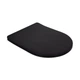 Унитаз напольный Qtap Robin Ultra Quiet безободковый с сиденьем Soft-Close MATT BLACK QT13226083AMB - изображение 8