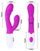 Вибратор Baile Pretty Love Andre Vibrator цвет розовый (18637016000000000) - изображение 13