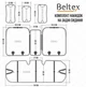 Накидки сидінь преміум класу велюр "Beltex" New York Чорний (black) Повний комплект BX84100 - изображение 3