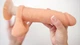 Вибратор Doc Johnson The D, Perfect D Vibrating 8" with Balls цвет телесный (21801026000000000) - изображение 4