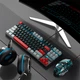 Ігрова клавіатура MageGee 75% / Механічна / Type-C / MX Red / Ice Blue - изображение 4