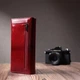 Женский кожаный кошелек на магнитах ST AE 501-1 Red - изображение 10