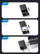 Зовнішня кишеня Blueendless МR35T HUB USB 3.1 для HDD 3.5" з хабом - зображення 14