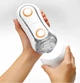 Мастурбатор Tenga Flip Orb Orange Crash цвет белый (22580004000000000) - изображение 3