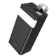 Повербанк Hoco J86 40000mAh 22.5W швидка зарядка 2USB/Type-C Чорний - зображення 1