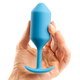 Профессиональная анальная пробка B-Vibe Snug Butt Plug 3 цвет голубой (21793008000000000) - изображение 2