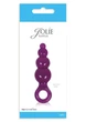 Анальная пробка Jolie Ripples Jelly Anal Plug Small цвет фиолетовый (15713017000000000) - изображение 5