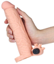 Насадка на пенис с вибрацией Pleasure X-Tender Series Perfect for 5-6.5 inches Erect Penis цвет телесный (18912026000000000) - изображение 2
