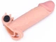 Насадка на пенис с вибрацией Pleasure X-Tender Series Perfect for 4,5-6 inches Erect Penis цвет телесный (18914026000000000) - изображение 4