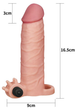Насадка на пеніс з вібрацією Pleasure X-Tender Series Perfect for 5-6.5 inches Erect Penis (18915000000000000) - зображення 9