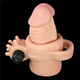 Насадка на пенис с вибрацией Pleasure X-Tender Series Perfect for 5-6.5 inches Erect Penis цвет телесный (18912026000000000) - изображение 13