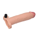 Насадка на пеніс з вібрацією Pleasure X-Tender Series Perfect for 5-6.5 inches Erect Penis колір тілесний (18910026000000000) - зображення 7