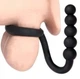 Кольцо для мошонки с анальной цепочкой Fetish Fantasy Elite Ball Cinch with Anal Bead цвет черный (16021005000000000) - изображение 2