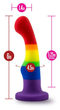 Фалоімітатор Blush Novelties Avant Pride P1 Freedom Dildo (20343 трлн) - зображення 10