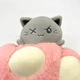 Мягкая Плюшевая Игрушка Подушка Лапка Котика Пушин 40 см Розовый (9203) - изображение 4