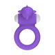 Ерекційне кільце з вібрацією X-Basic Dolphin Silicone Cockring колір фіолетовий (13178017000000000) - зображення 2