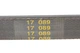 Ремінь генератора Mazda 626 1.8-2.0/Toyota Camry 2.0-2.5 83-96/Celica 2.0 89-93/Kia Clarus 2.0 98- AD03R763 BLUE PRINT - зображення 3
