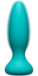 Силиконовая вибропробка Doc Johnson A-Play Vibe Adventurous Rechargeable Silicone Anal Plug with Remote цвет бирюзовый (22344732000000000) - изображение 2