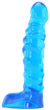 Тонкий голубой анальный фаллос Doc Johnson Raging Hard Ons Slimline Cobalt Blue Jellie 5,5in (11030000000000000) - изображение 1