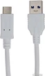 Кабель Greenwave USB 3.0 - USB Type C 1 м White (R0014176) - изображение 1