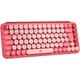 Клавиатура Logitech POP Keys Wireless Mechanical Keyboard UA Rose (920-010737) [94265] - изображение 2