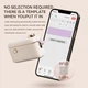Портативный термопринтер для этикеток NIIMBOT H1S Beige [85626] - изображение 6