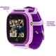Детские водонепроницаемые смарт-часы AmiGo GO005 4G WIFI Thermometer (Purple) [59324] - изображение 2