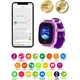 Детские водонепроницаемые смарт-часы AmiGo GO005 4G WIFI Thermometer (Purple) [59324] - изображение 6