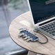 USB-хаб Baseus Multifunctional Hub Deep Gray (CAHUB-EZ0G) [73046] - изображение 6