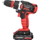Дриль-шуруповерт Intertool WT-0317 18V 2x2Ah [89140] - зображення 1