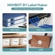 Портативный термопринтер для этикеток Niimbot B1 Light Blue [101214] - изображение 5
