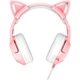 Игровые наушники Onikuma K9 Cat 3.5mm Pink [113083] - изображение 3
