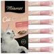 Вершковий крем ласощі для здоров'я шерсті та шкіри Miamor Cat Cream Snack з лососем та Омега-3 для котів 15 г 6 шт (4000158743022) - зображення 1