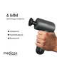 Перкусійний масажер для тіла і м'язів Medica+ MassHand Pro 4.0 Black - зображення 8