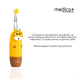 Дитяча зубна щітка Medica+ KidsBrush 2.0 Yellow - изображение 2