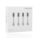 Насадки для звукової зубної щітки Medica+ ProBrush 7.0 Compact (4шт) - зображення 2