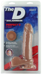 Фалоімітатор Doc Johnson The D Perfect D 7 with Balls колір тілесний-карамель (21891852000000000) - зображення 8