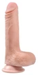 Фаллоимитатор Lovetoy 7 Inch Dual-layered Platinum Liquid Silicone Nature Cock цвет телесный (20298026000000000) - изображение 1