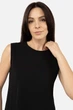 Блуза женская с широкими бретелями 40 цвет черный EFRUSSE MODA ЦБ-00268995 - изображение 3