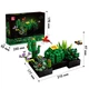 3D конструктор JIE-STAR 9011 набор строительных блоков Botanical Garden Succulent 590 деталей пластиковый - изображение 4