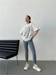 Жіночий легкий спортивний комплект (лосини+футболка) Uaclothes 46-48 Сірий (like31623-118321350) - изображение 1