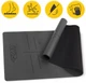 Коврик (мат) спортивный 4FIZJO PU 183 x 61 x 0.4 см для йоги и фитнеса Black (P-5907739319531) - изображение 6
