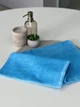Полотенце голубое 50х90 см 100% хлопок 400 г/м2 - изображение 2