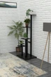 Подставка под цветы в стиле лофт EcoLoft DSP-1166 Черный - изображение 3